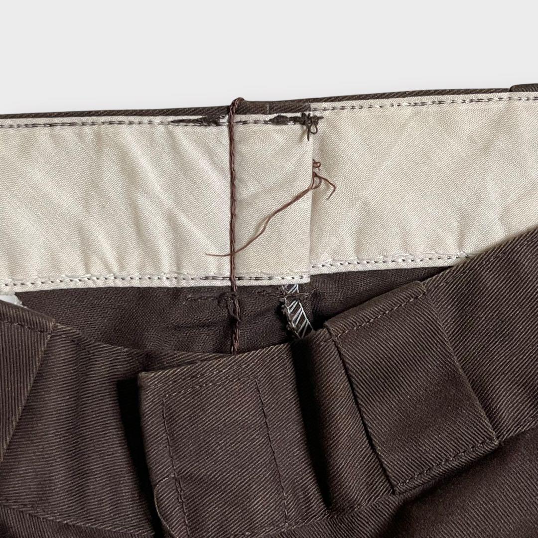 Dickies 80s チノパン ちびタグ 30×32 ブラウン ストレート