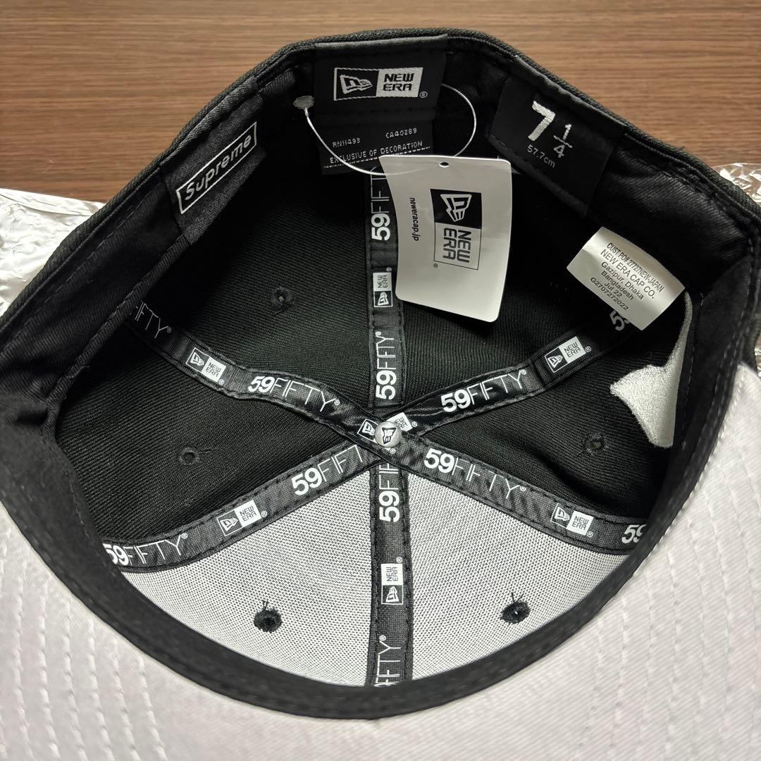 即発送可⭐️Supreme マネーボックスロゴNewEra 7 1/4 新品未使用