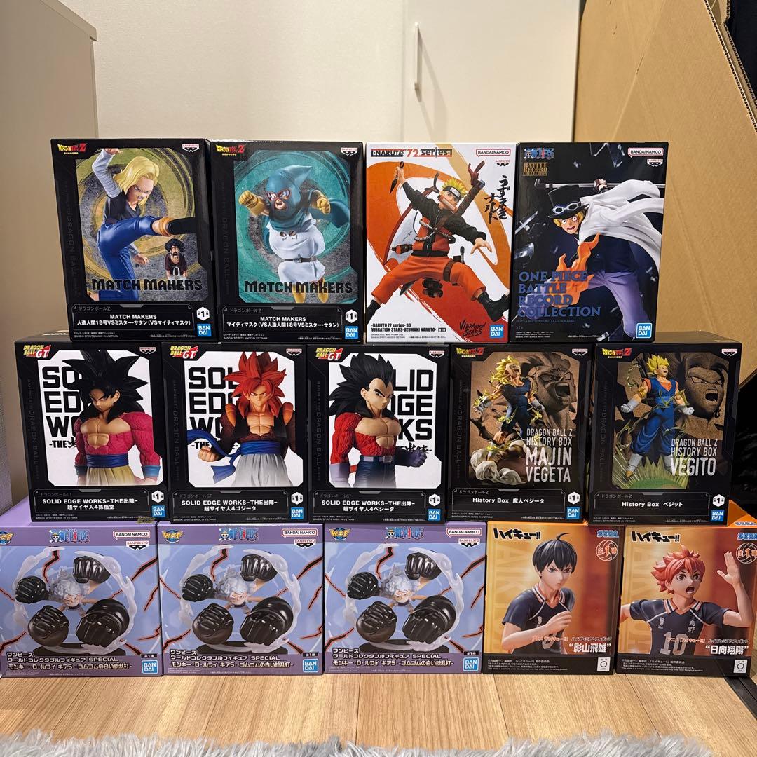 ジャンプ系フィギュア14個まとめ売り 最新プライズフィギュアまとめ売り