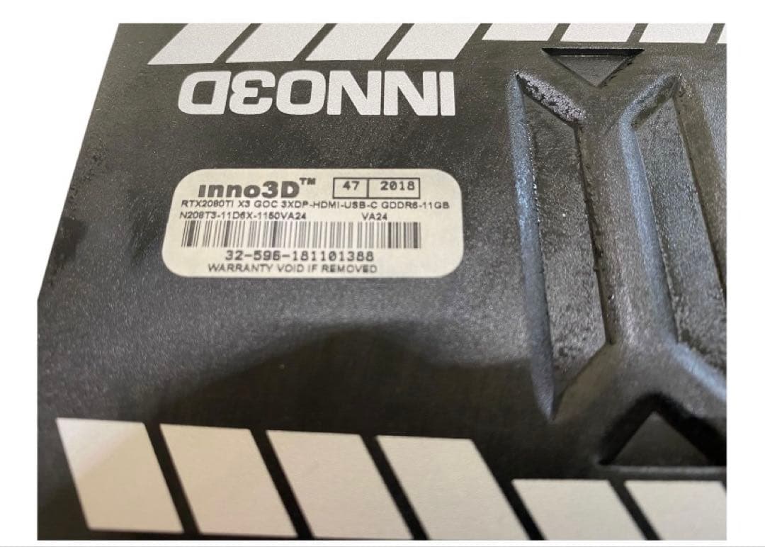 グラフィックボード・グラボ・ビデオカード INNO3D RTX2080ti