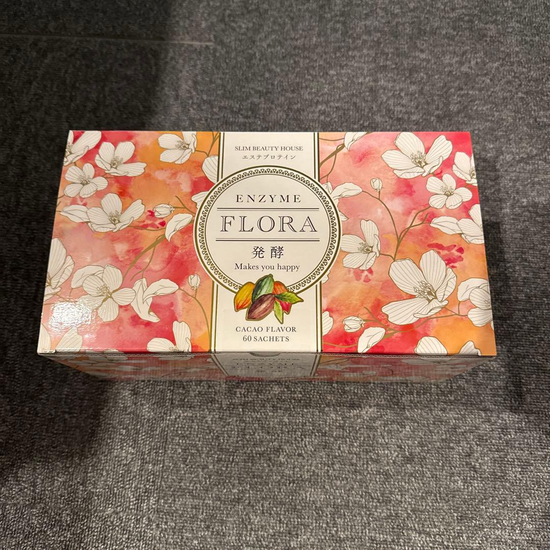 エステプロテイン　エンザイムフローラ 1箱(25g×60袋) 未開封　★特典あり