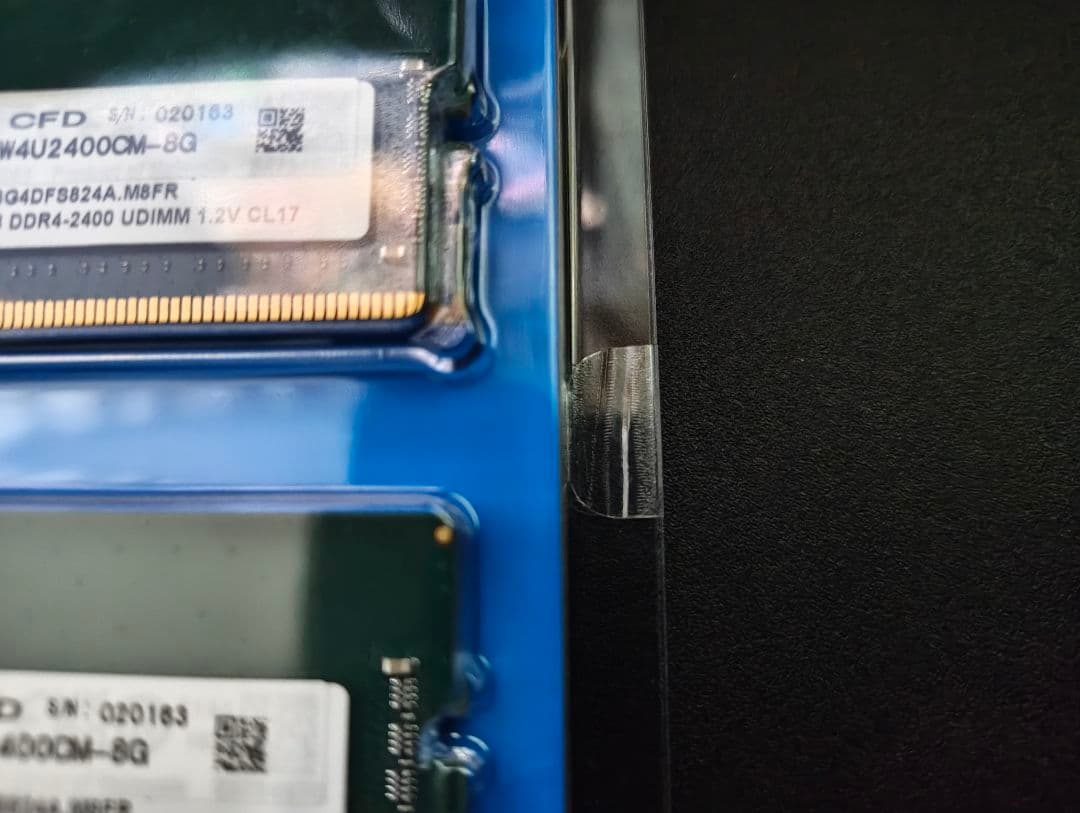 crucial DDR4-2400 8GB×2枚 未開封新品