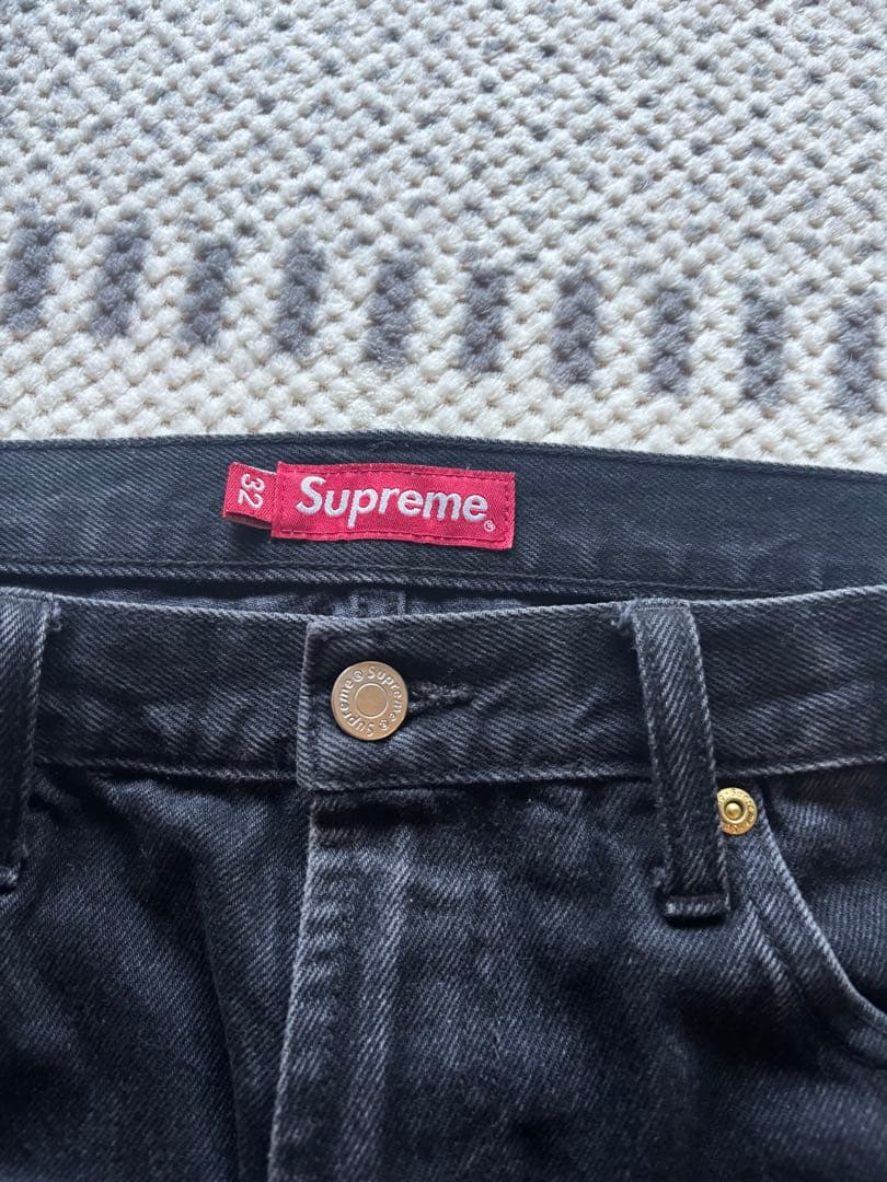 Supreme Baggy Jean Black 32 シュプリーム