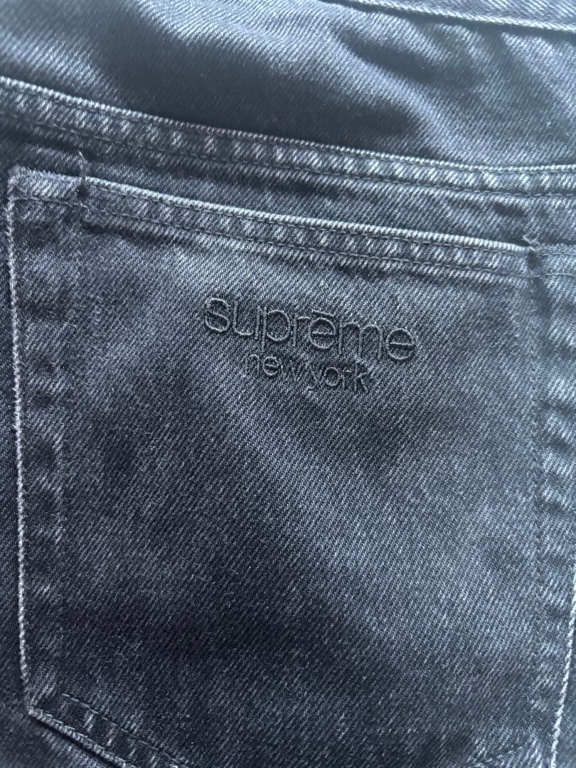 Supreme Baggy Jean Black 32 シュプリーム