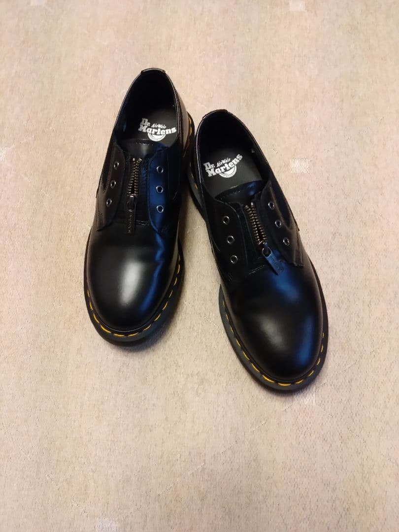 1461 Gusset ブラック UK6（25㌢）サイズ