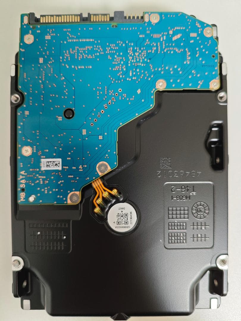 東芝 3.5インチ内蔵HDD 16TB (MN08ACA16T) 2台セット
