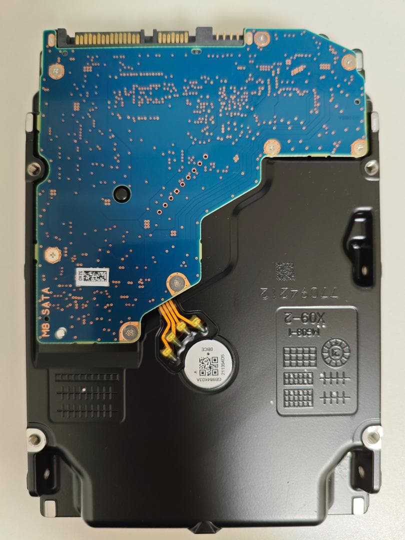 東芝 3.5インチ内蔵HDD 16TB (MN08ACA16T) 2台セット