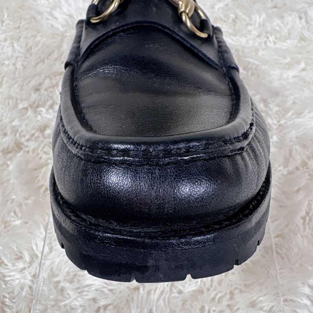 GUCCI グッチ ホースビット ローファー レザー ブラック 36.5 C