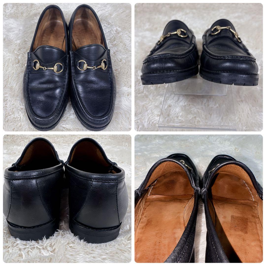 GUCCI グッチ ホースビット ローファー レザー ブラック 36.5 C