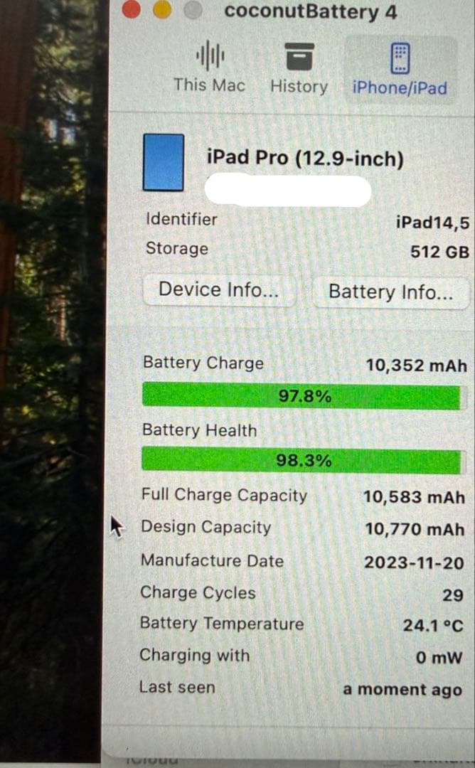 iPad Pro 12.9インチ 第6世代 512GB ほぼ未使用