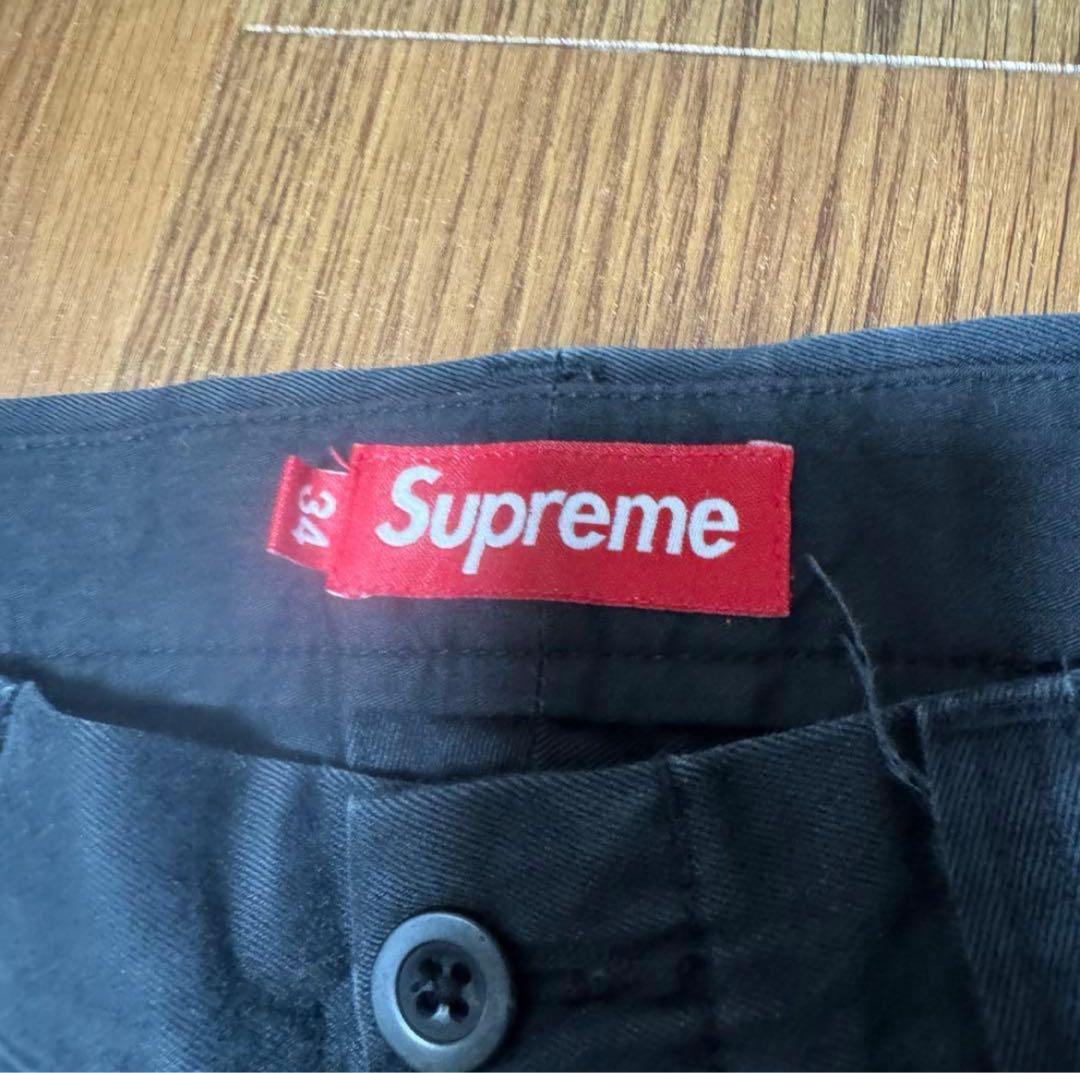 パンツ Supreme Pin Up Chino Pants 34 BLACK