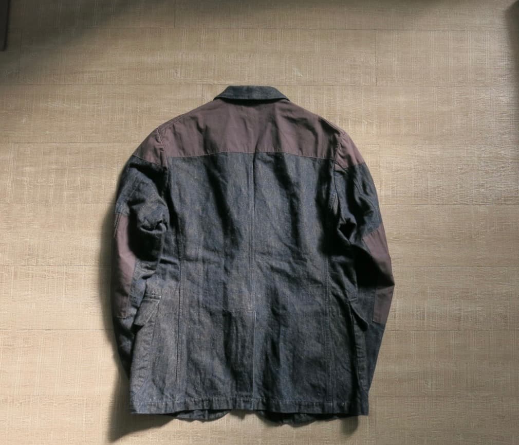 52 Nigel Cabourn マロリージャケット コットンリネンデニム