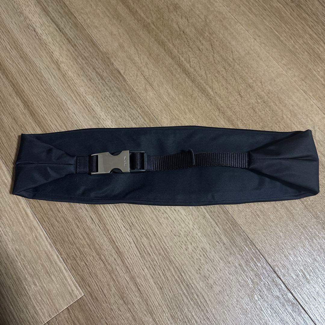 PRADA Re Nylon トライアングルロゴ ヘッドバンド 正規品