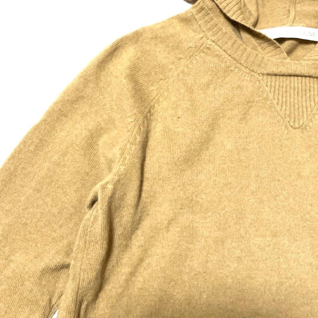 JOHN LAWRENCE SULLIVAN カシミヤ100%フード付きニット