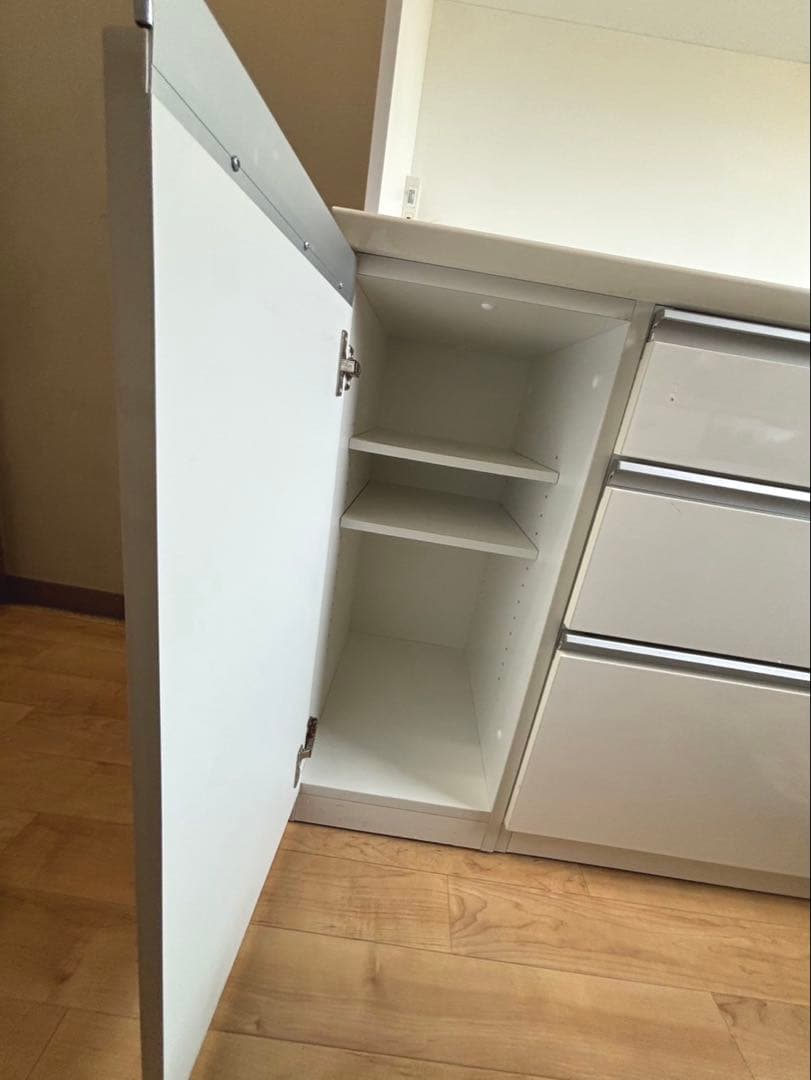 ★ニトリ　カップボード　食器棚　幅150 白