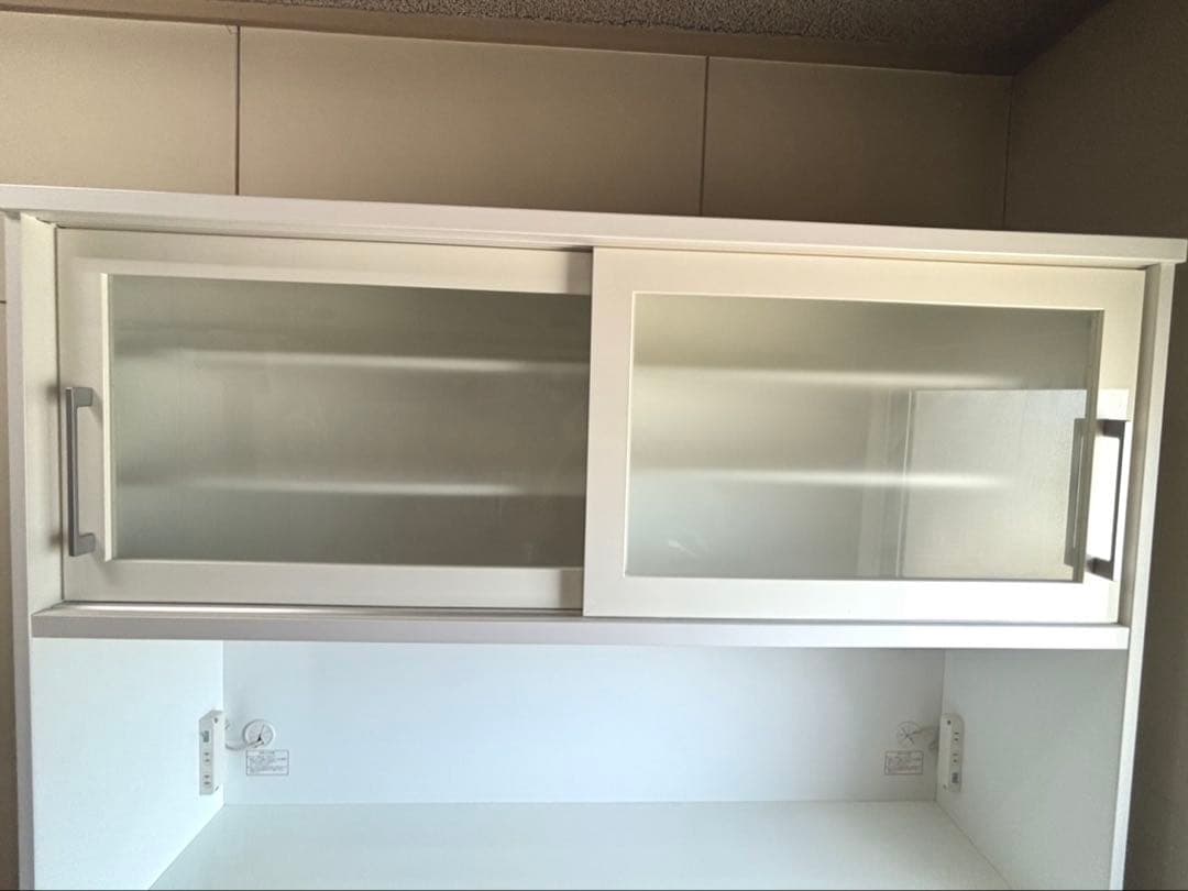 ★ニトリ　カップボード　食器棚　幅150 白