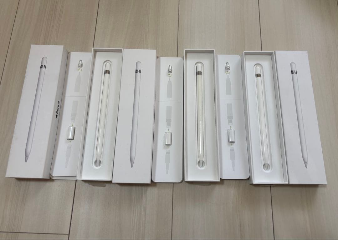 Apple Pencil (第1世代) ホワイト　3本セット　まとめ売り