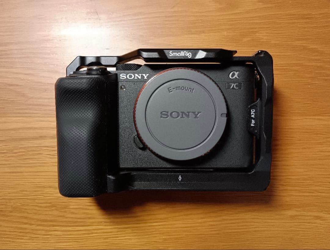 SONY α7C ミラーレス一眼　本体+カメラゲージ付