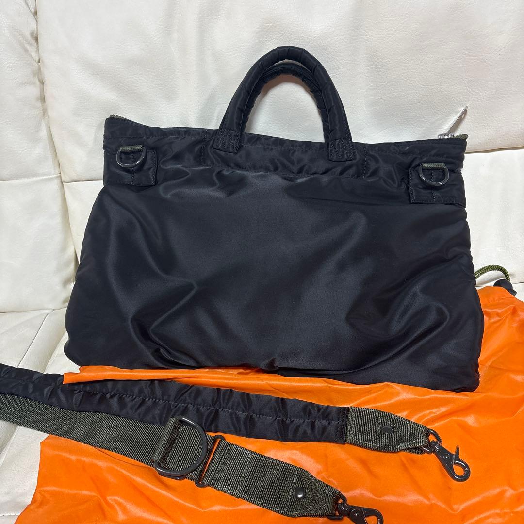 ポータータンカーヘルメットバック 2wayショルダーブラック