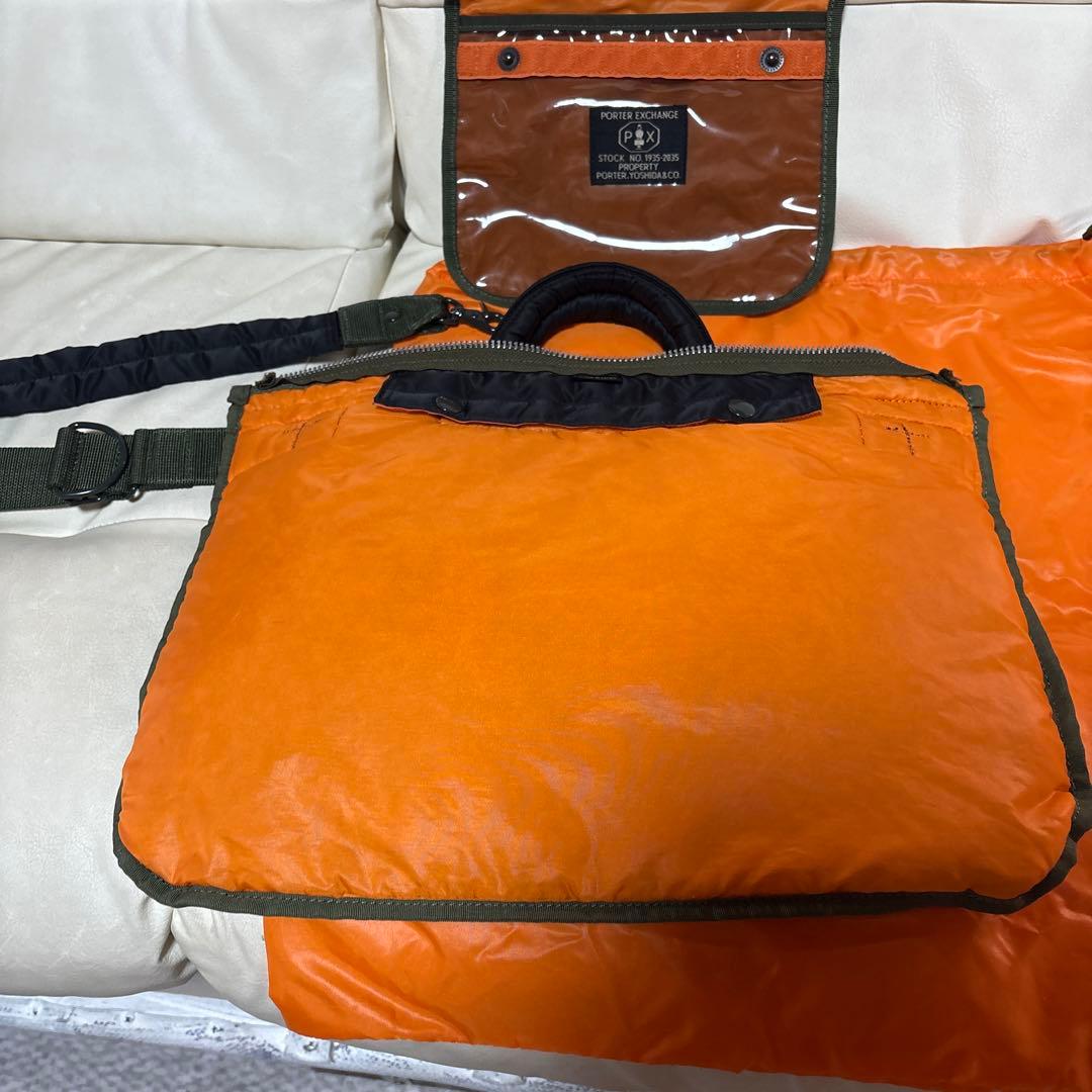 ポータータンカーヘルメットバック 2wayショルダーブラック