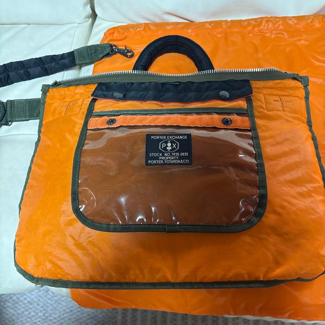 ポータータンカーヘルメットバック 2wayショルダーブラック