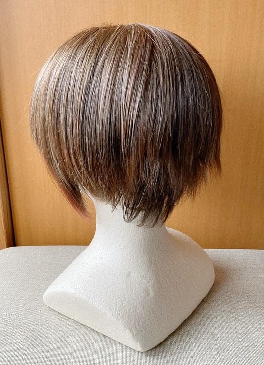 ゆり　フォンテーヌ　スワニー　SGW08　人毛MIX　ショートボブ