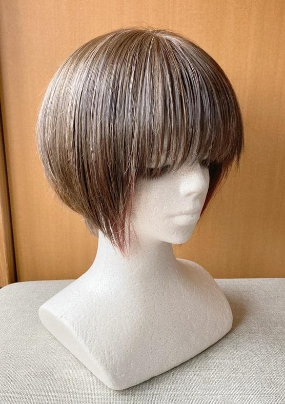 ゆり　フォンテーヌ　スワニー　SGW08　人毛MIX　ショートボブ