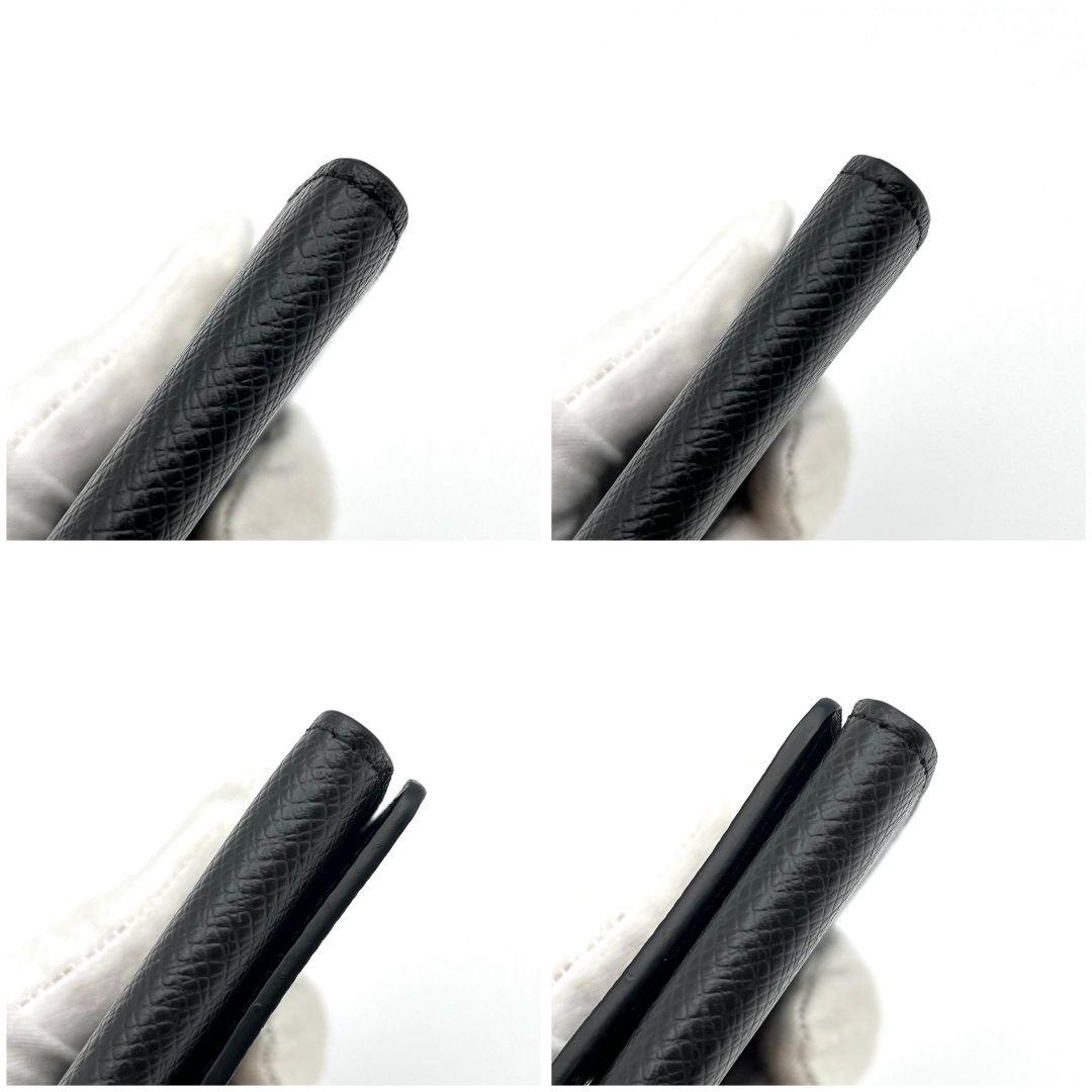 新品級✨新型IC ルイヴィトン タイガ アンヴェロップ 名刺入れ 黒アルドワーズ