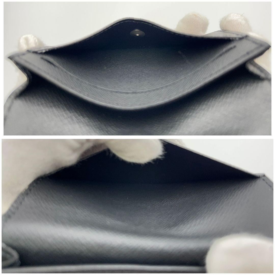 新品級✨新型IC ルイヴィトン タイガ アンヴェロップ 名刺入れ 黒アルドワーズ