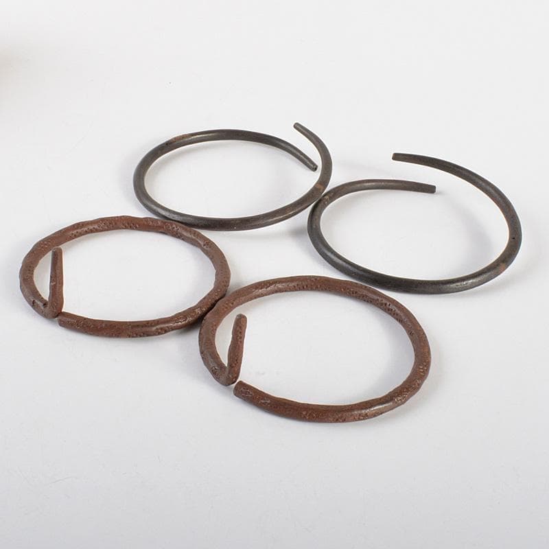 marie　木村清五郎田中敏孝名越弥五郎釜鐶釻共箱　4点V　6275