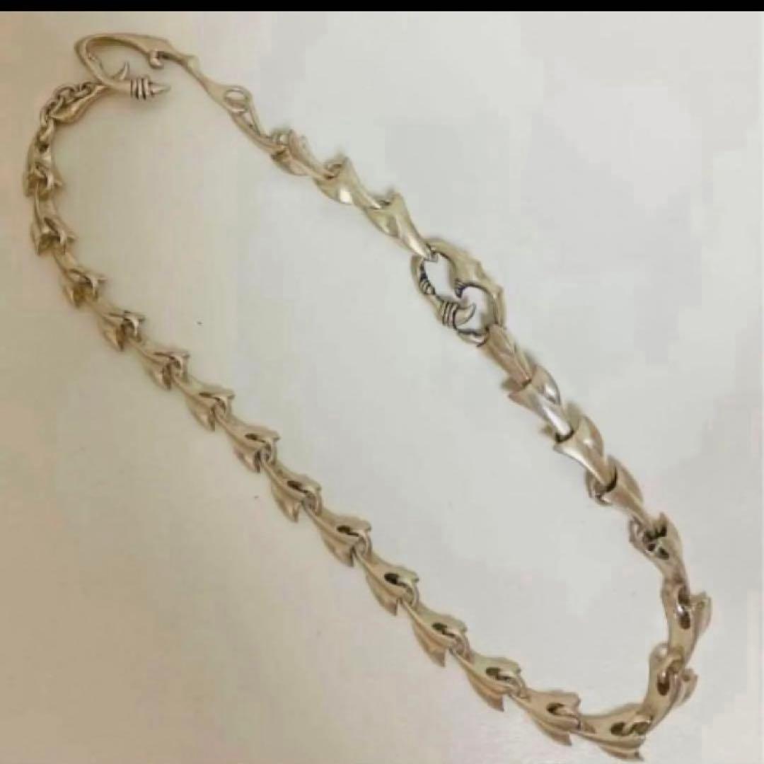 FULL L BOX フルメタルボックス ウォレットチェーン シルバー