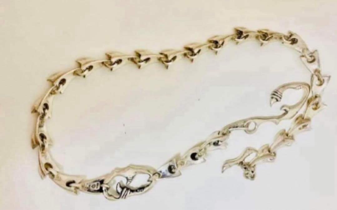 FULL L BOX フルメタルボックス ウォレットチェーン シルバー