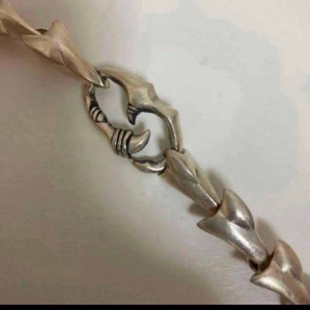 FULL L BOX フルメタルボックス ウォレットチェーン シルバー