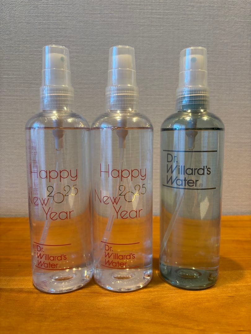 【未使用】ドクターウィラードウォター3本セット