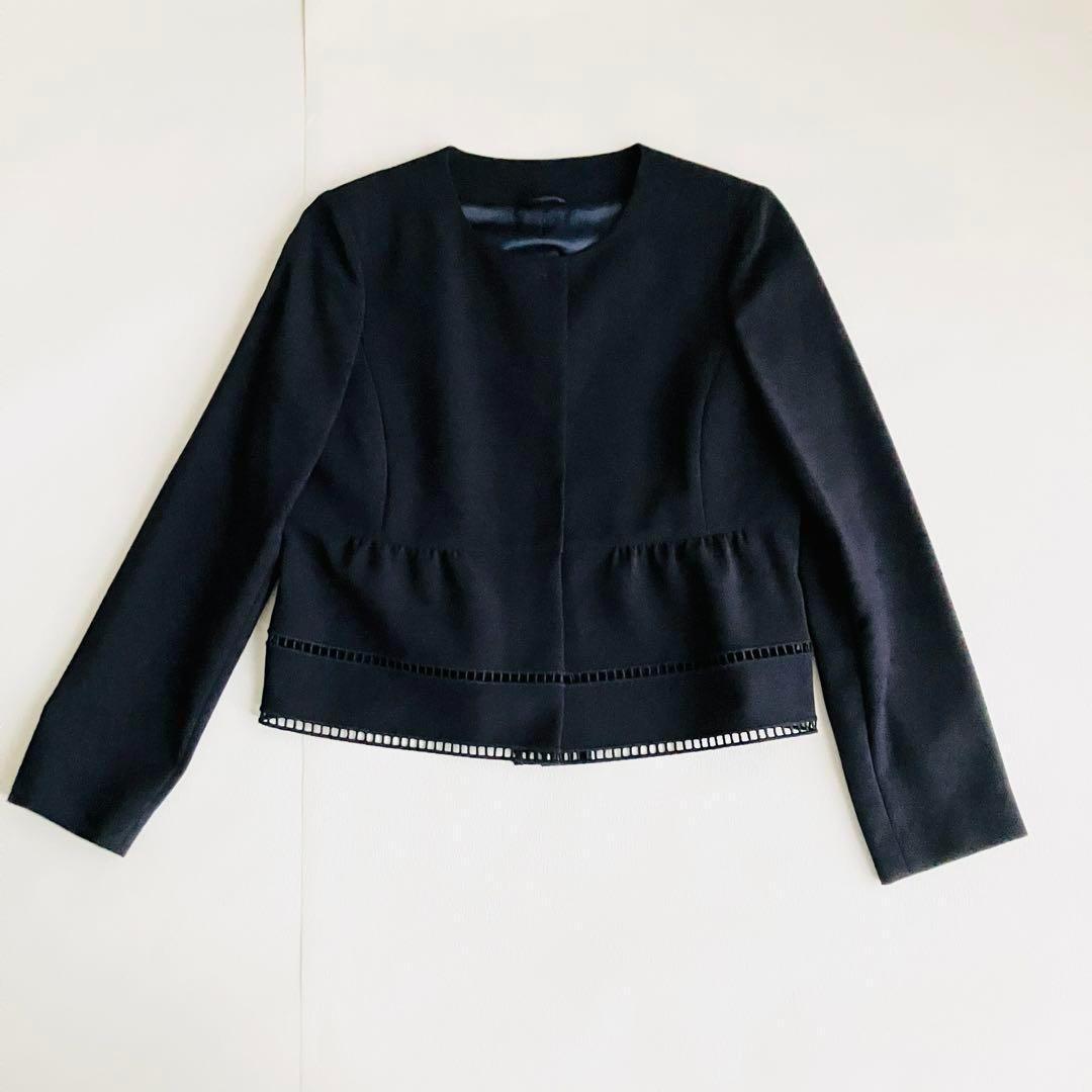 ANAYI　アナイ　セットアップ　ノーカラージャケット　レース　ワンピース