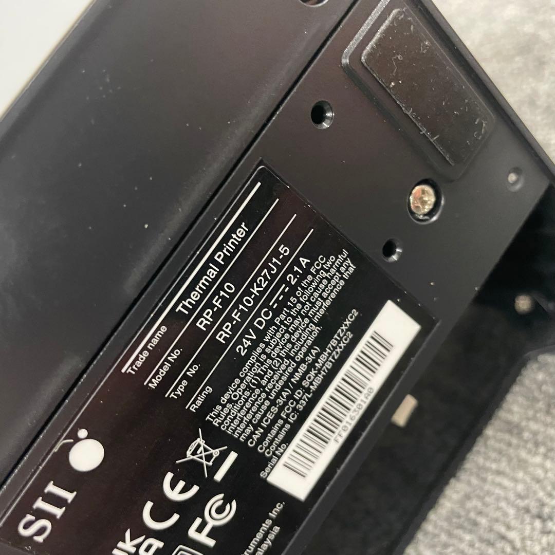 動作品 SII RP-F10-K27J1-5 スマレジ レシートプリンター