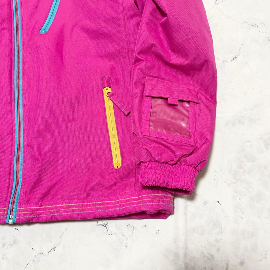 美品 phenix フェニックス ピンク 160 スノーウェア