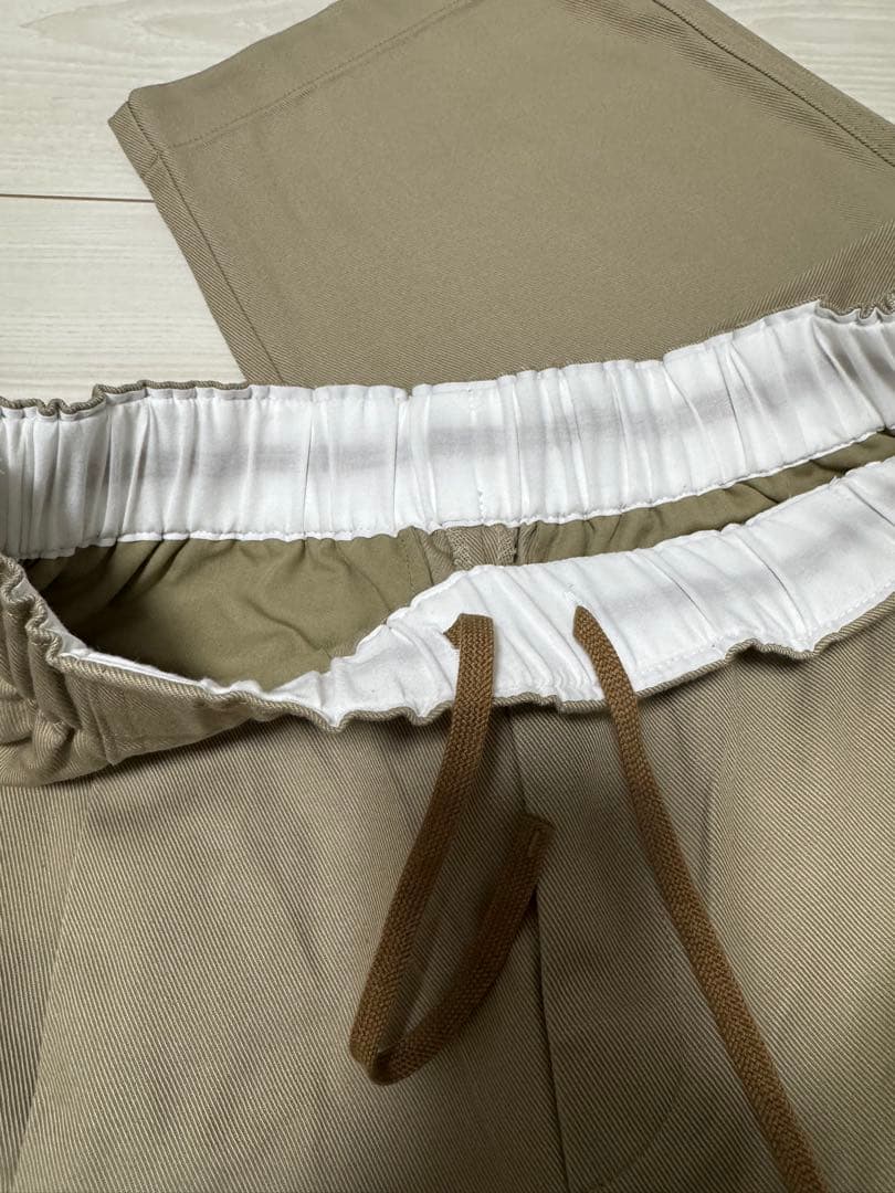 green label relaxing ハイツイストチノ カーブパンツ38