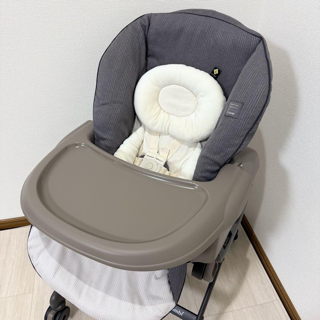 【極美品】コンビ ネムリラ BEDi Long EG ハイローチェア