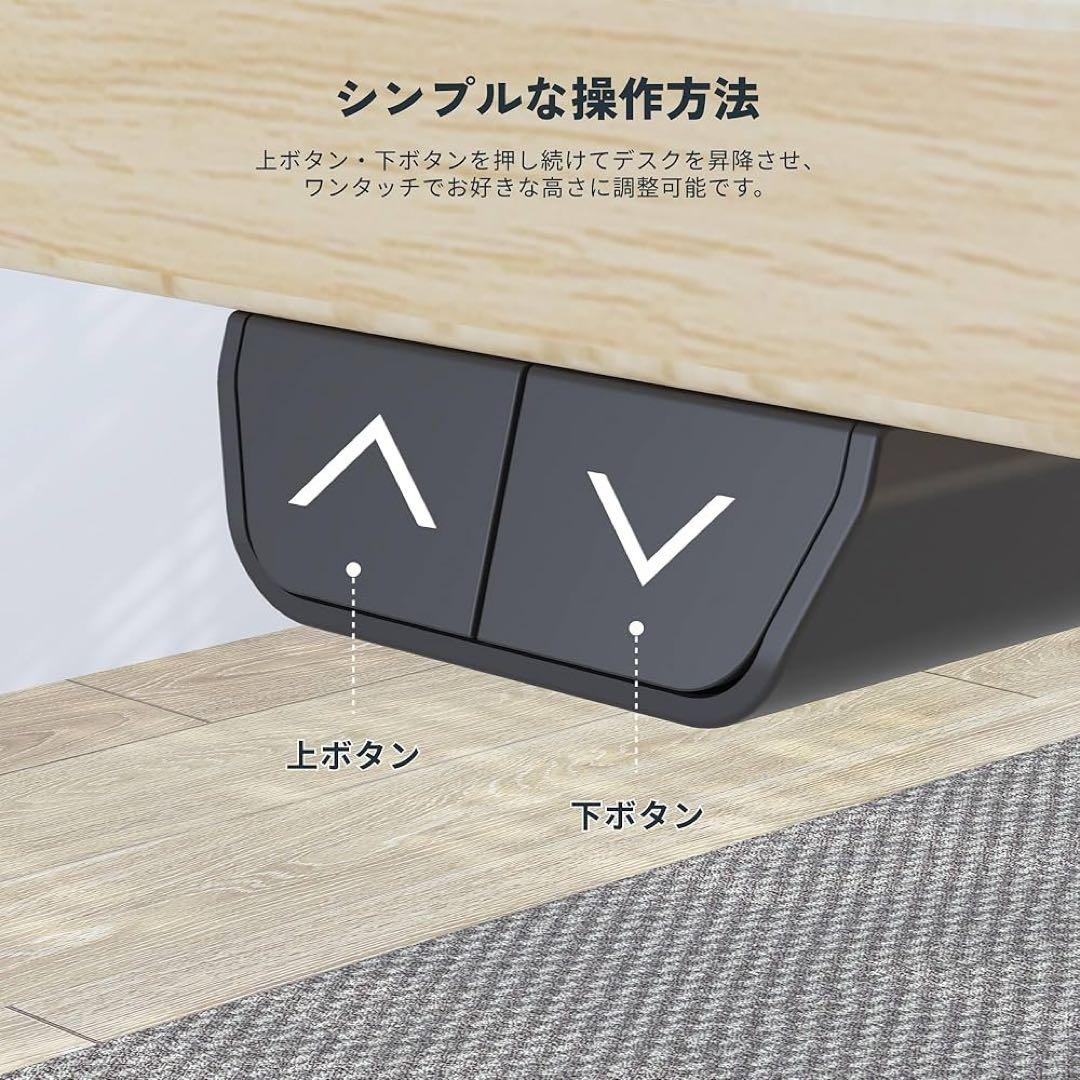 FLEXISPOT 電動式昇降デスク EG1 天板ブラック