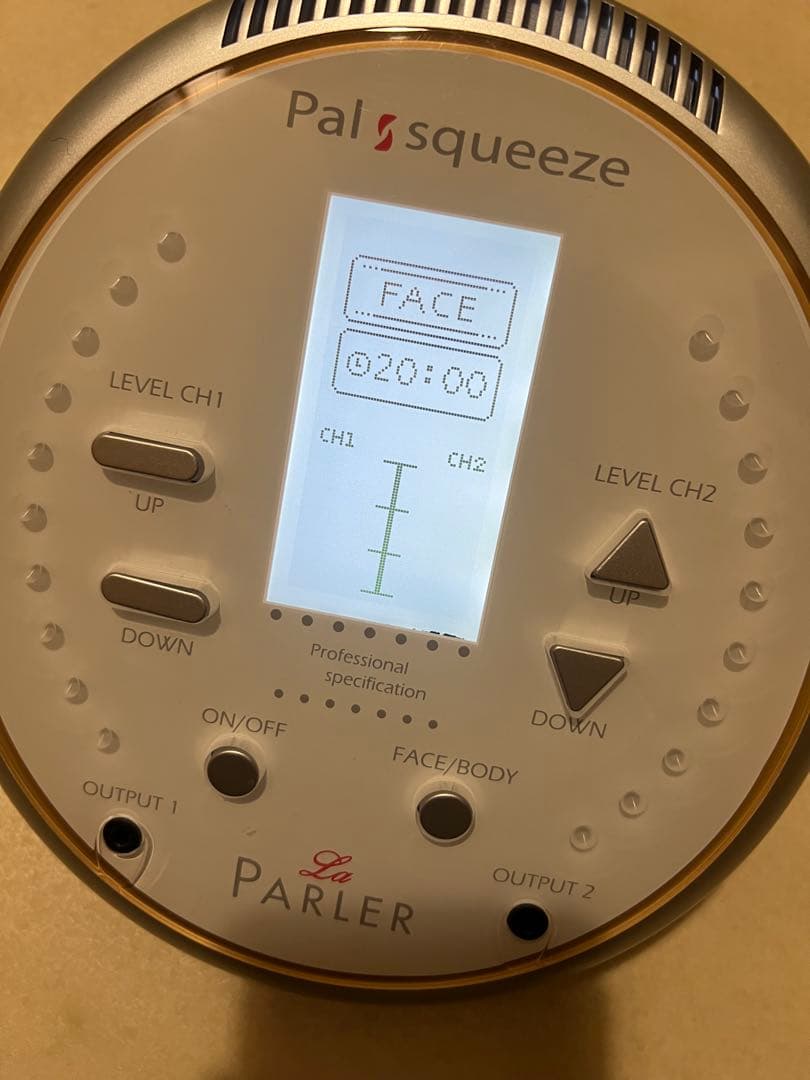 美品ラ・パルレ18万円EMS機器Pal Squeeze美容機器
