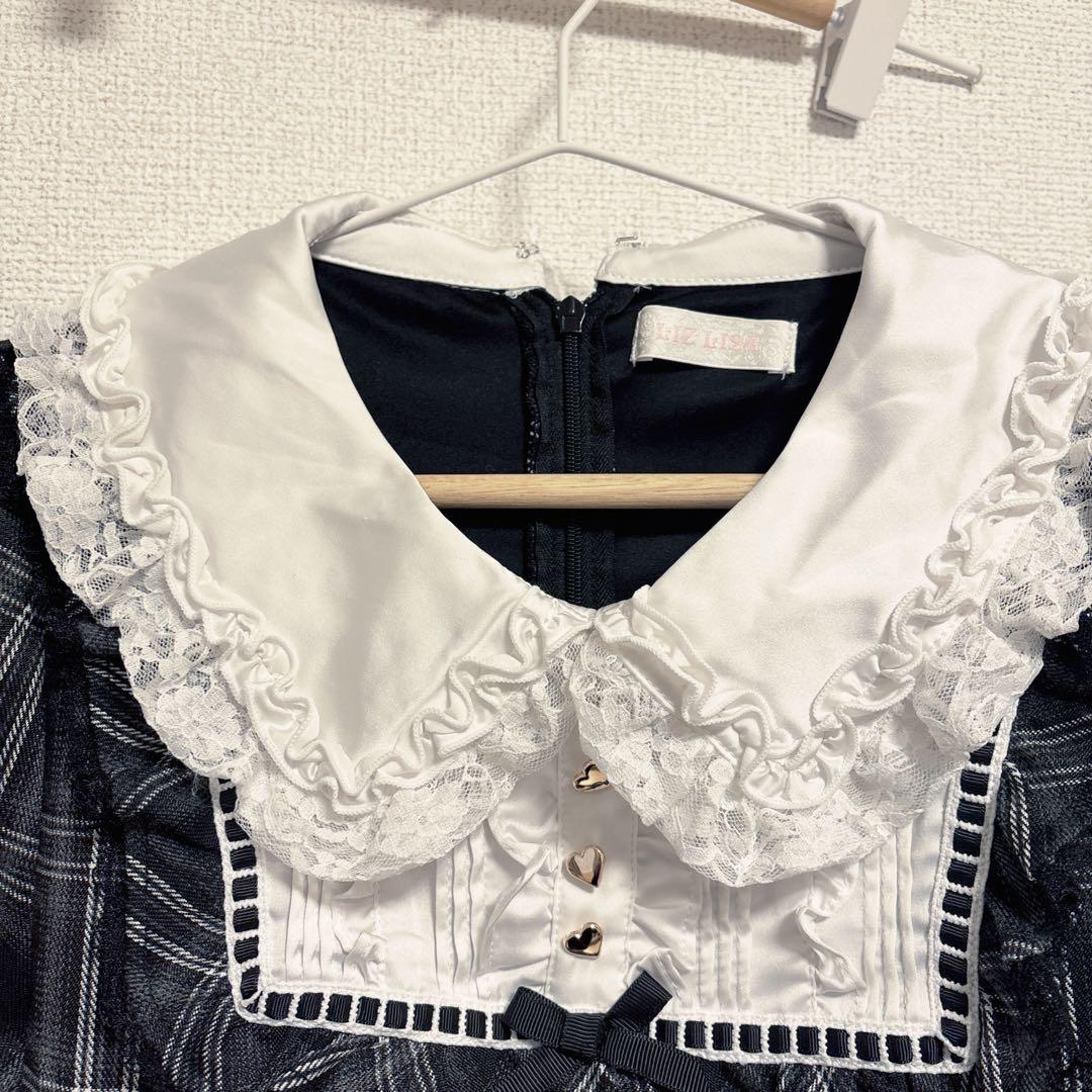 S.u.u♡LIZLISA スピンドルヨークティアードワンピース