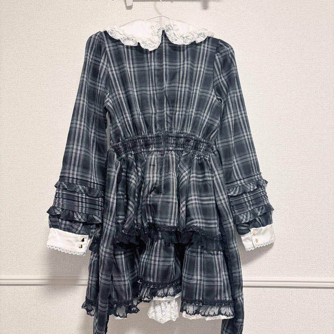 S.u.u♡LIZLISA スピンドルヨークティアードワンピース