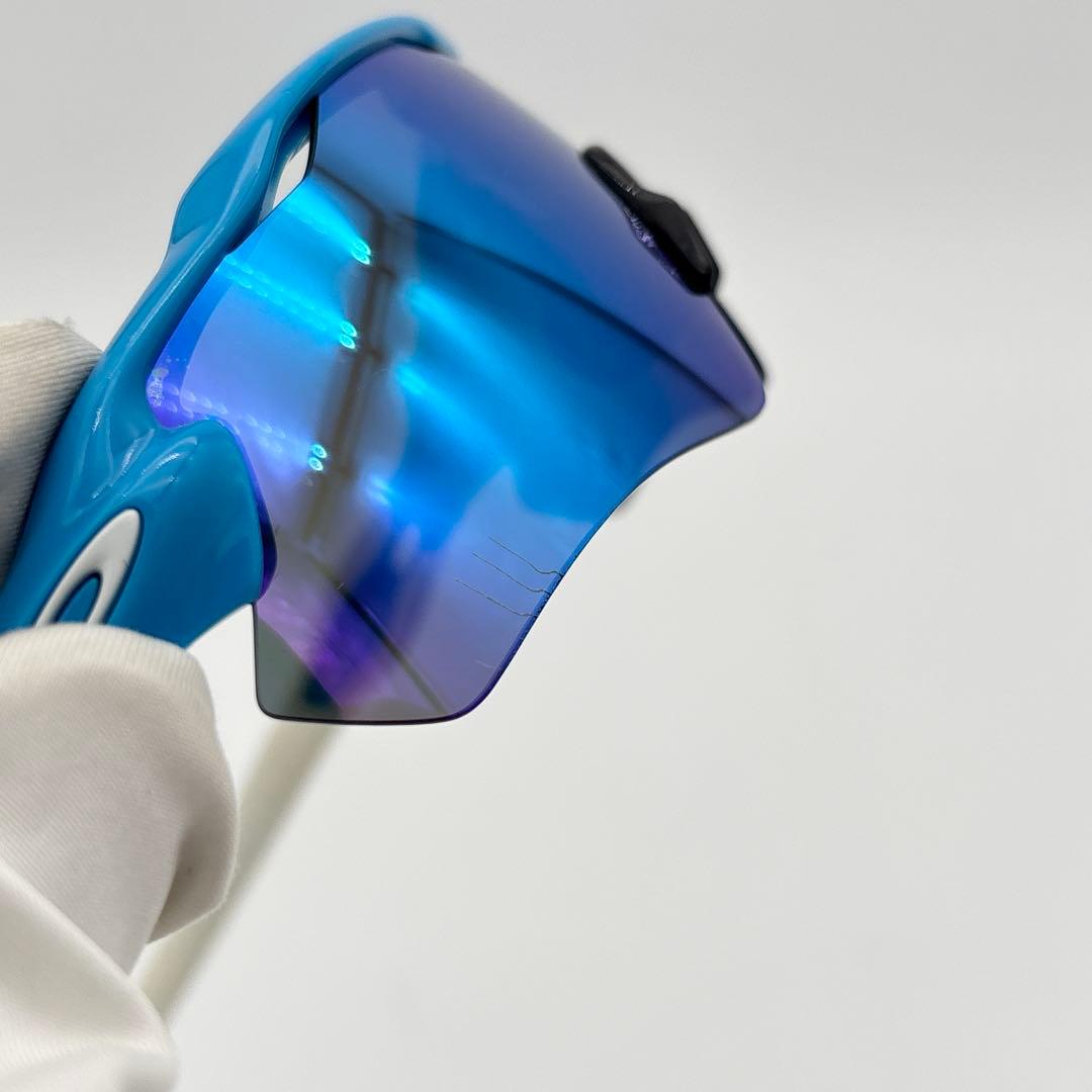 OAKLEY RADBR EV スポーツサングラス ミラーレンズ ケース付