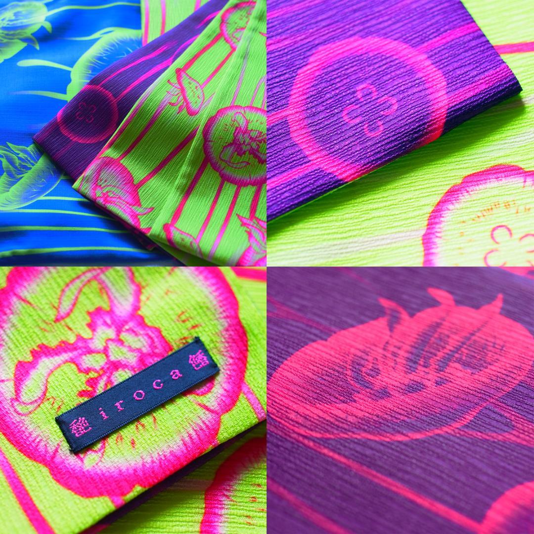 h*i様 iroca ミズクラゲ jellyfish rainbow リバーシブ