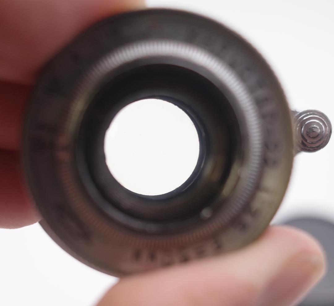 41　希少【RED P】　沈胴式オールドレンズ インダスター22　L39