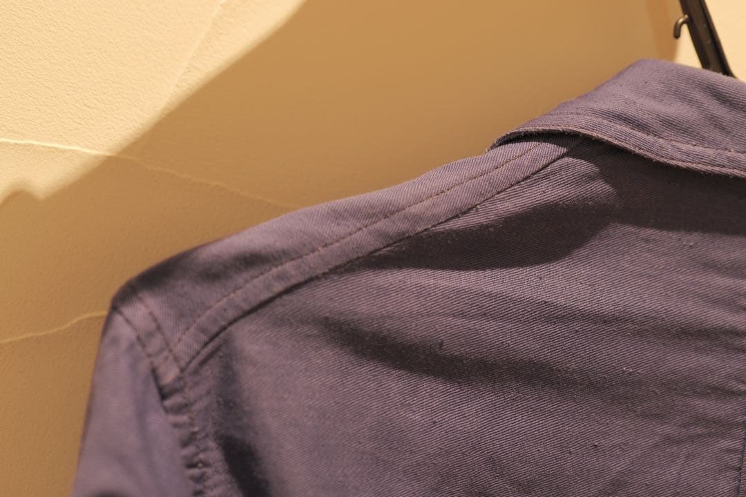 4*マ様 コットンリネンジャケット　フレンチビンテージ　　　ツイル