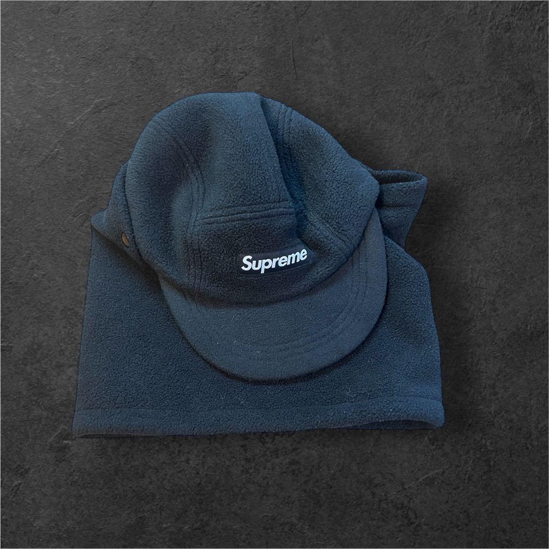 Supreme ポーラテック フリースキャップ ネックウォーマー　ブラック
