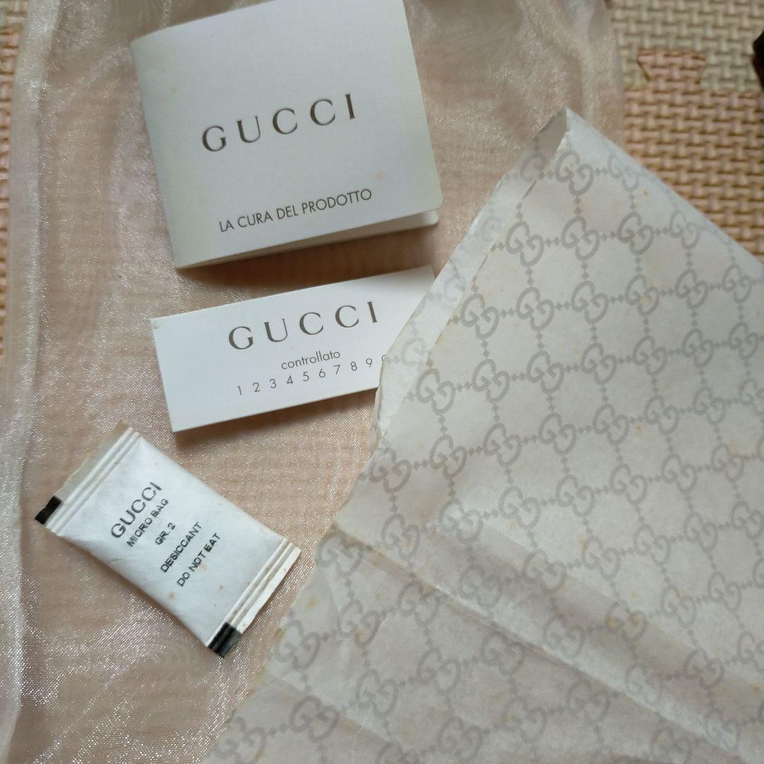 GUCCI レザーキーケース グリーン/レッド