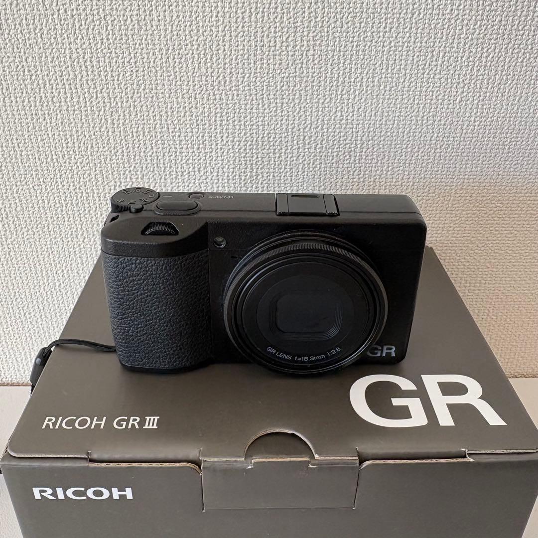 【ショット回数431回】 RICOH GR III コンパクトデジタルカメラ